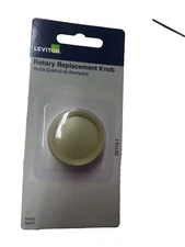 Leviton Ivory Replacement Rotary Dimmer Fan Speed Control Switch Knob 26115 NEW