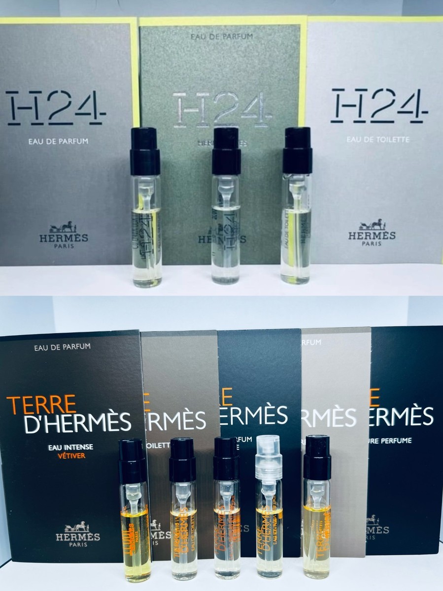 Hermes Men Cologne Collection Sample Spray 8pc Set | eBay