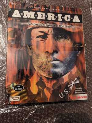 America No Peace Beyond the Line - Data Becker NEU OVP sealed Big Box