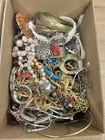 4 LB Vintage to Now Costume Jewelry Lot Tangled Unsearched Junk Craft Resell VTG