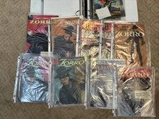 ZORRO   Album    FULL OF  51 CARDS   Nine   Magazine   2 Books   10  steakers 