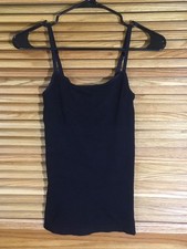 Yummie Womens Size Small Black Shapewear Tank Cami ZP-A48