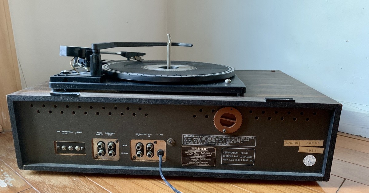 Rare!! Vintage Fisher MC-4022 Audio System w/Turntable | eBay