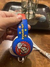 Super Mario Kid Safe Wired Headphones With Mic Small Kids Size Adjustable Retro