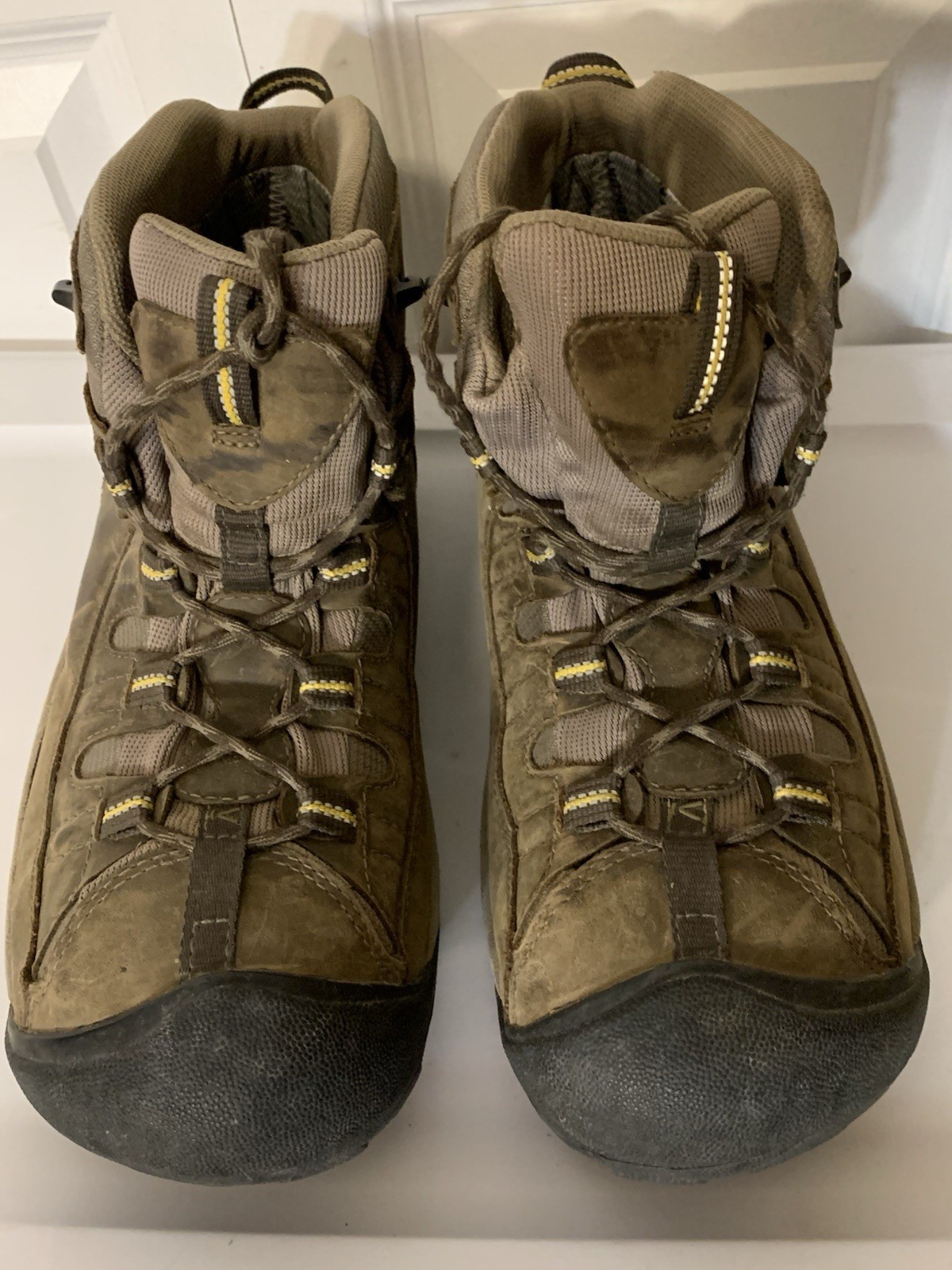 Stivali da lavoro KEEN da uomo taglia 13 1217 BOYE KeenDry impermeabili outdoor in pelle escursionismo