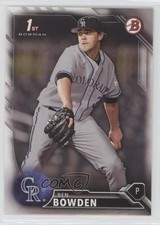 2016 Bowman Draft Draft Picks Ben Bowden #BD-36 7c7