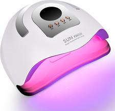 Lampada UV per Unghie in Gel, 380 W, LED per Manicure E Pedicure, Lampada UV Neo
