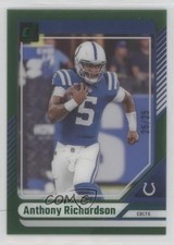 2024 Panini Clearly Donruss Green 25/25 Anthony Richardson #24 6q5