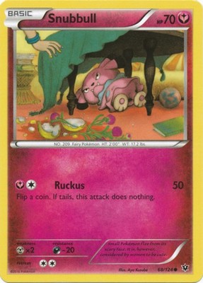 Snubbull - 68/124 - Common - Heavily Played