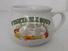 Soup Coffee Cup Mug Dat'l Do-It DDI Vegetable Soup Recipe Dishwasher Microwave 