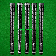 Golf Pride Tour Wrap 2G Jumbo Oversize Black Grips .600 Round   Pack of 5