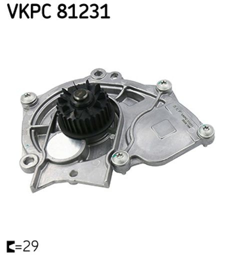 Water pump VKPC 81231 SKF for VW AUDI SEAT SKODA CUPRA - Image 12