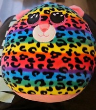 Ty "DOTTY" Leopard Rainbow 7 Inch Soft Stuffed Toy 2021 (No Hang Tags)
