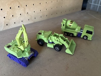transformers g1 1984 devastator constructicons scrapper, Scavenger , MixMaster