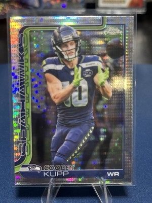 topps メモリアルカード　16/25 2025 Topps Chrome - Cooper Kupp Pulsar Refractor #271 Seattle