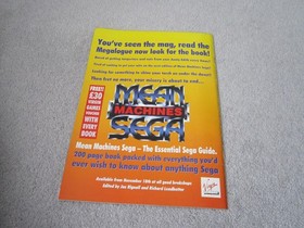 Mean machines Sega magazine ,#free pre launch issue ,September 1992