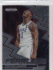 2023 Panini Prizm Draft Picks - Fearless Zion Williamson #18