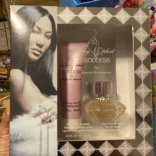Baby Phat Goddess Perfume Gift Set 1 oz EDT Spray 2.5 oz Body Cream