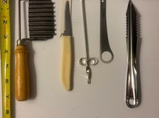 9 dzieci / nastolatków rozmiar JEDZENIE Rzeźba Cięcie Ozdobienie Dekorowanie Narzędzia kuchenne