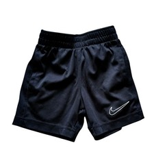 Nike Boys Black Shorts Size 4 Extra Small Two Side Pockets