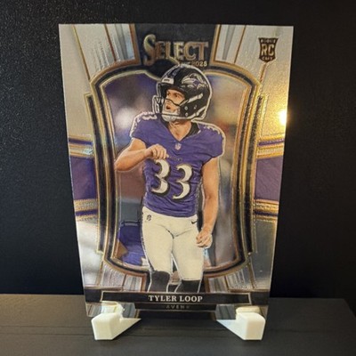 2025 Select Tyler Loop Ravens RC Premier Level Base NFL #161