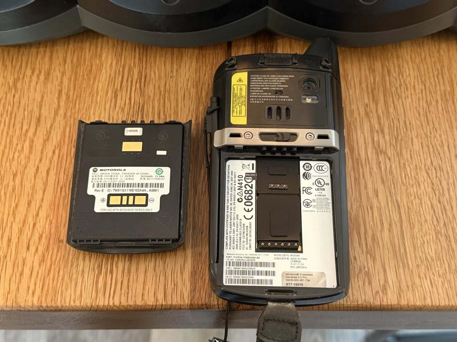20x Motorola Symbol MC659B PD0BAA00100 PDA 2D Barcode Scanner With Charge Docks 4