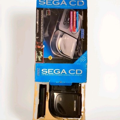 Sega CD  ROM Entertainment Video Game System For Genesis. With Box. See Pictures