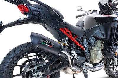 Ducati Multistrada V4 V4S 2022-2024 GPR Exhaust Slipon Silencer Furore Nero New