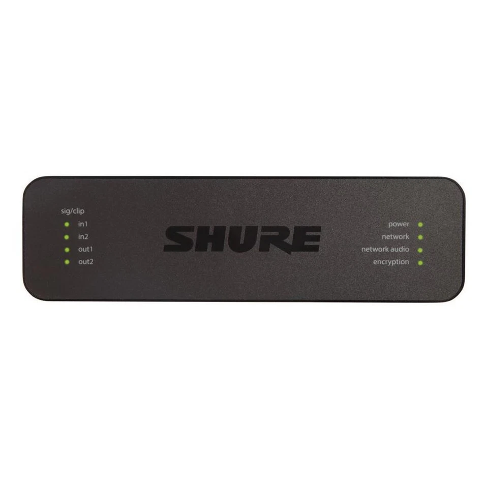 Shure ANI22-XLR Mic/Line to Dante Audio Network Interface - SKU#1950076 - Image 2 of 3