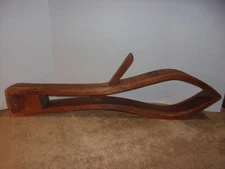 Antique Wooden 29+" Equestrian Saddle or Harness Makers Tool