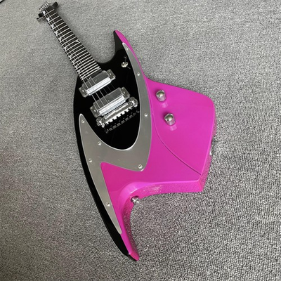 #ad Purple Shark Electric Guitar Backlund JBD400 Solid Body Basswood Body Chrome $207.00