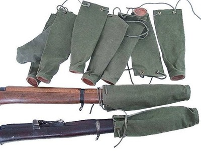 Original British All Purpose Enfield Rifle Muzzle Cover