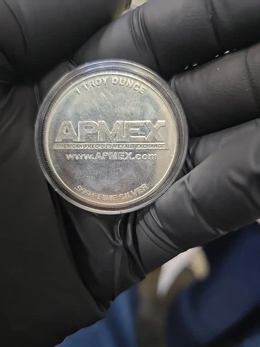 1 Oz Silver APMEX Round .999 Fine