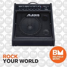 Alesis Nitro Amp Pro Drum Monitor Compact 8" 80w Powered Speaker