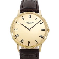 Patek Philippe Calatrava automatico 35 mm usato - buono oro giallo 3590