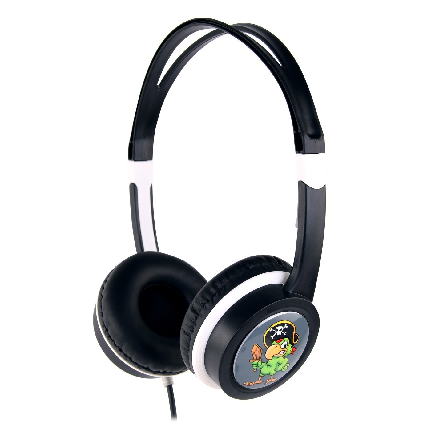 Gembird Nero Cuffie Per Bambini Con Limitatore Di Volume - Mhp-Jr-Bk (Nessuna Cancellazione Del Rumore, Cablato), Cuffie, - Immagine 3