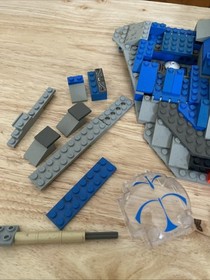 LEGO Star Wars Gungan Sub 7161 Incomplete Set Retired See Description