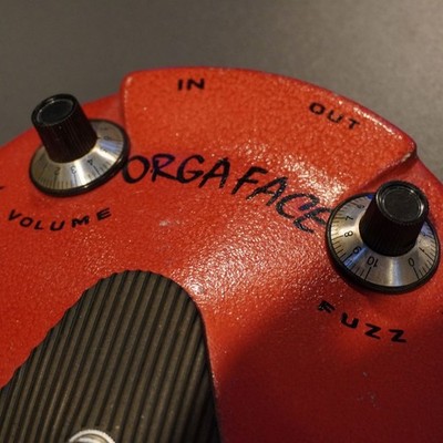 Organic Sounds '66 Orga Face Fuzz Face Aged Red 1966 Vintage