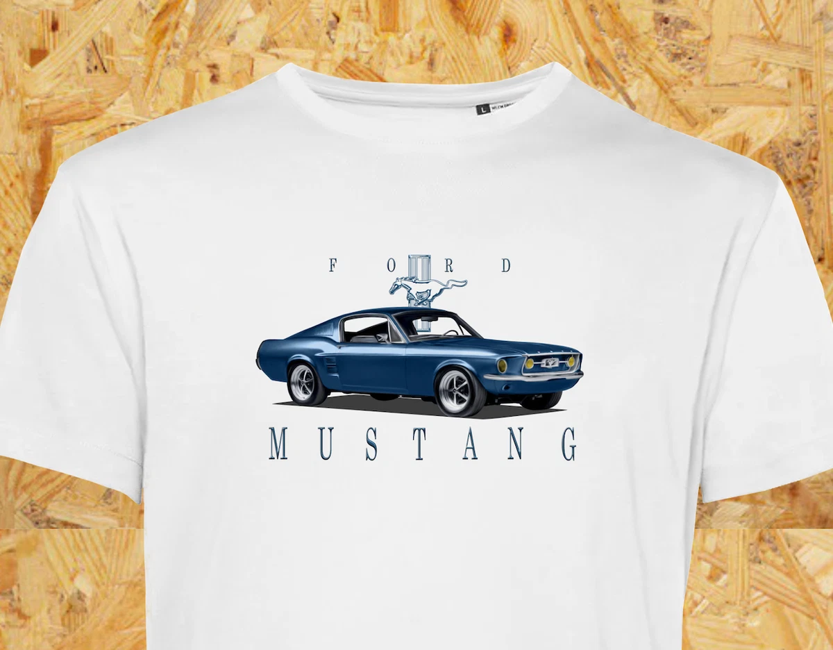 T-shirt Ford Motorsport - Mustang Bronco Raptor - Cadeau Pour Passionné De Voiture - Noir
