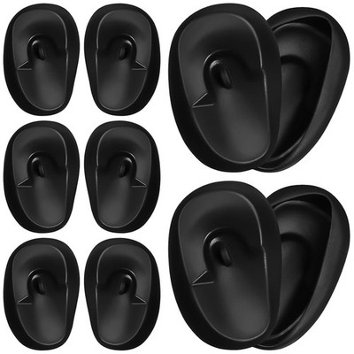 KALLORY Salon Ear Heat Protector 10pcs Shower for Ear Plastic Hair Dye Coloring