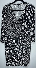 Talbots wrap dress size XL Petite
