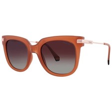 Polaroid Polarized Brown Square Ladies Sunglasses PLD 6180/S 0L7Q/LA 51