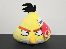 Yellow Chuck Angry Birds Plush Toy 5 inch New with Tag No Sound