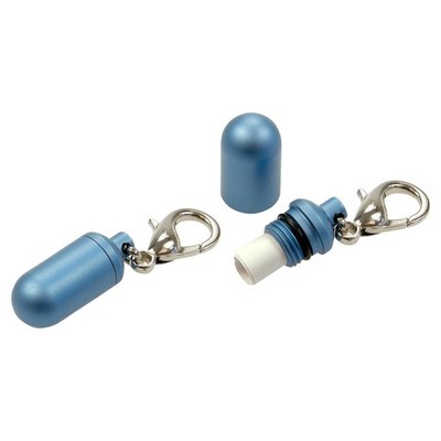 Wolters Aluminium-Adresshülse skyblue für Hunde, wasserdicht, extra leicht