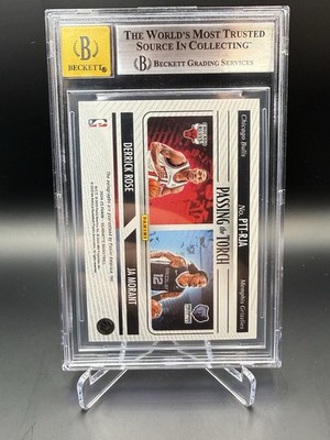 2024-25 Panini Silhouette Passing The Torch Dual Auto /10 – Rose