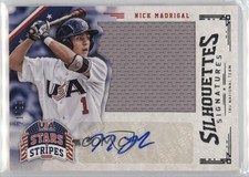 2015 Panini Stars and Stripes Jerseys Signatures /99 Nick Madrigal #78 Auto 2y0