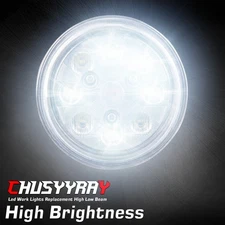 LED PAR36 Aviation Grade Aircraft Landing Light 4-1/2" 115mm DC 12V 60000 Lumens