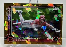 Spencer Steer - 2025 Topps Chrome Sapphire Gold Refractor🔥Reds🔥/50