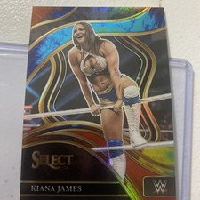 2024 Select WWE Kiana James Tie Dye Prizm 10/25 Ringside #247