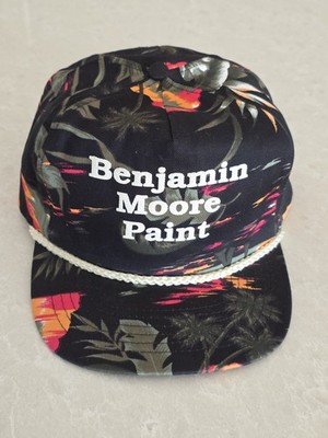   Vintage BENJAMIN MOORE PAINTS Tropical Roper Snapback Hat ~ UNWORN